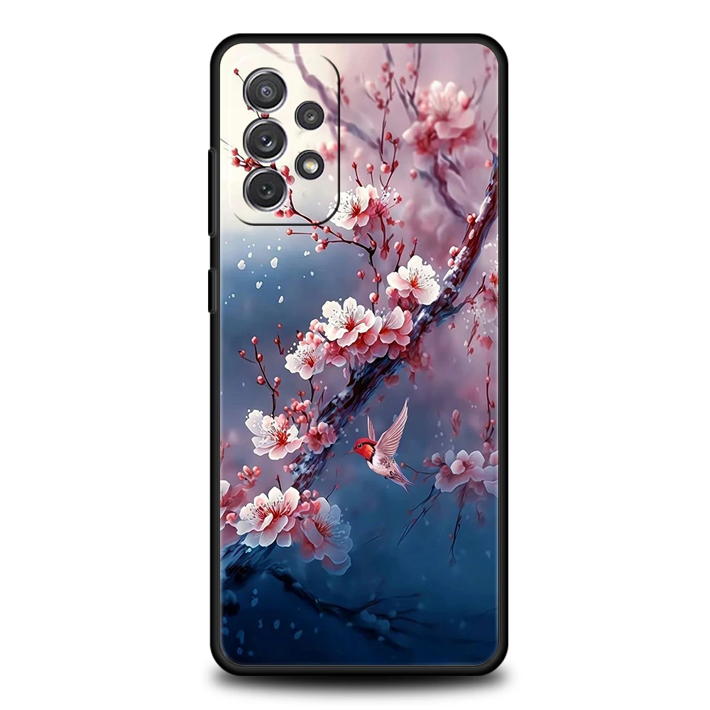 Cherry Blossoms Soft Shell Phone Case