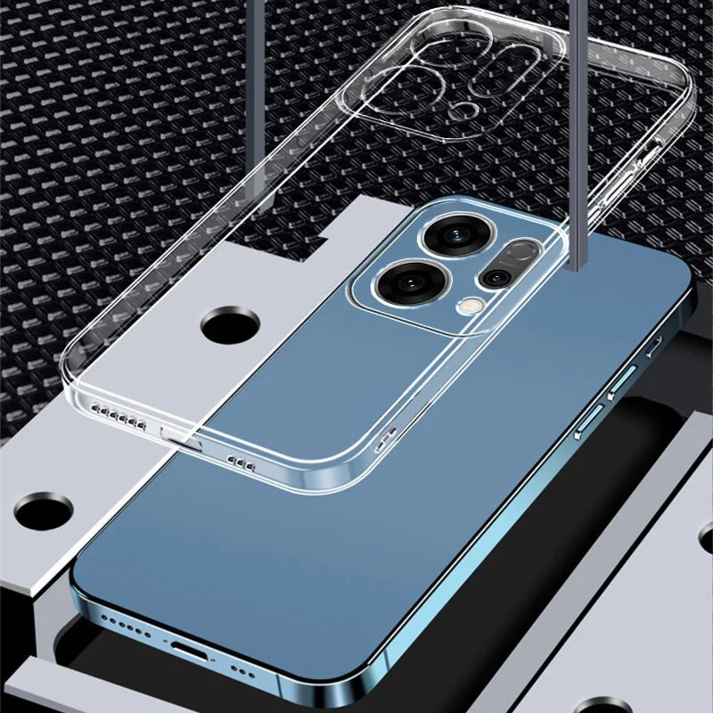 Luxury Crystal Clear Shockproof Protective TPU Back Cover