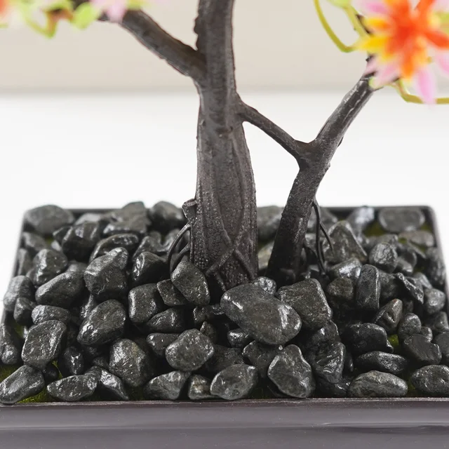 Természetes Kerti Kavicsok Virág Bonsai Kő Kis Edény Zamatos Növényi Halak Kövek Kültéri Kavics Váza Dekoratív - Image 6