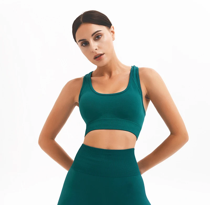 Women's Padded Sports Bra Tank Top – Comfort & Style