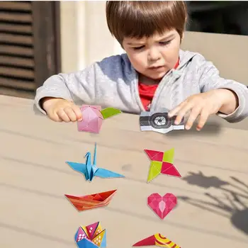 Paper Plane Kit Paper Toys For Kids Funny Paper Craft Kit Versatile Paper Aircraft Toy Airplane Craft Paper For Children Boys 1