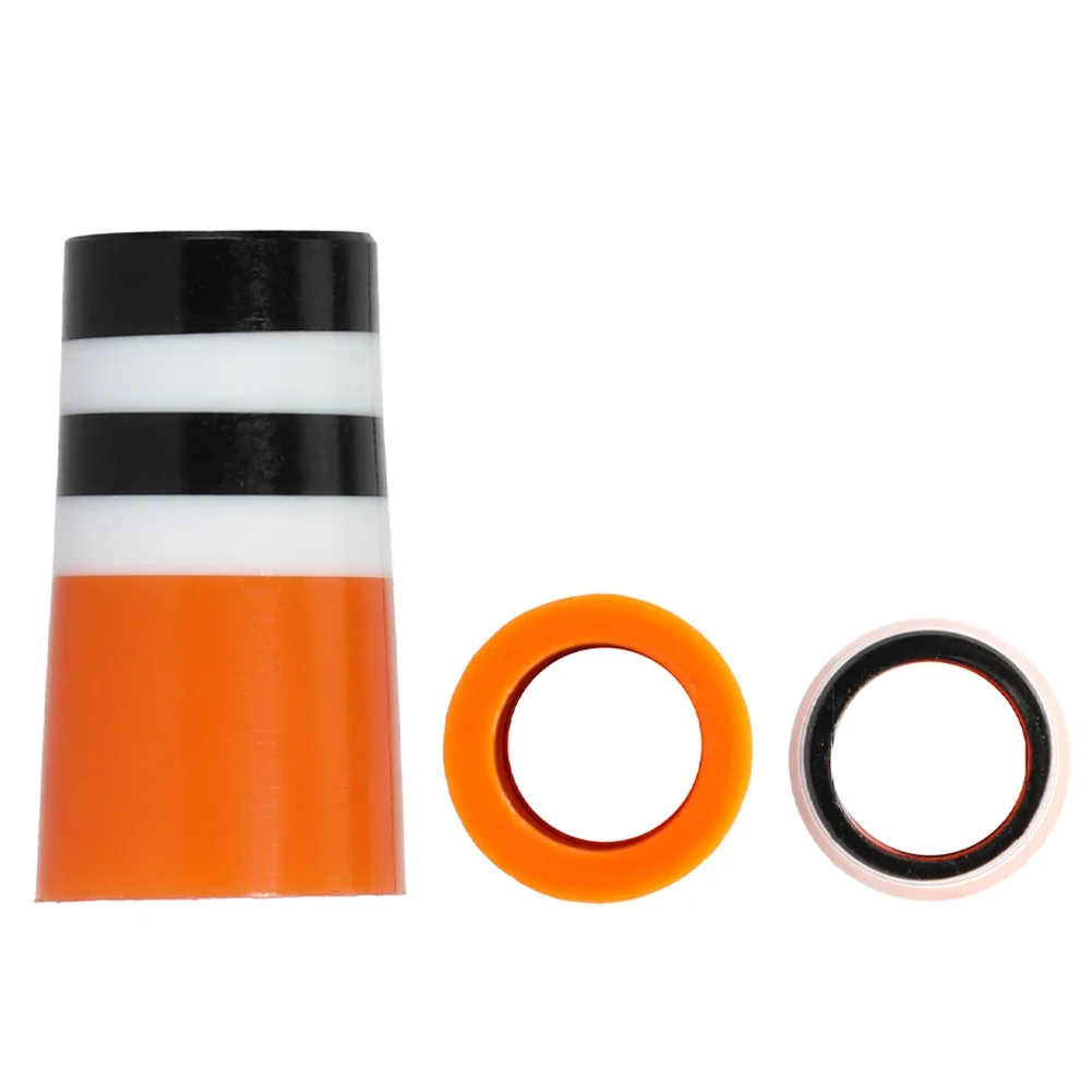 1PC Golfing Tapered Ferrules Fit 1.4x2.45x1.17cm Tapered and Parallel Shafts Colorful Striped Golfing Iron Ferrules