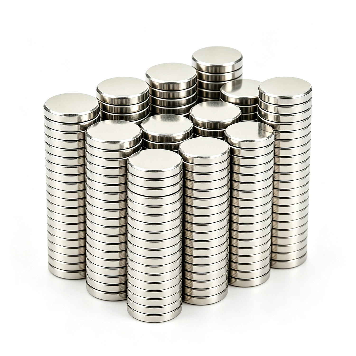 Super Strong 25x5mm Neodymium Disc Magnets - Ideal for DIY Projects and Fridge Use
