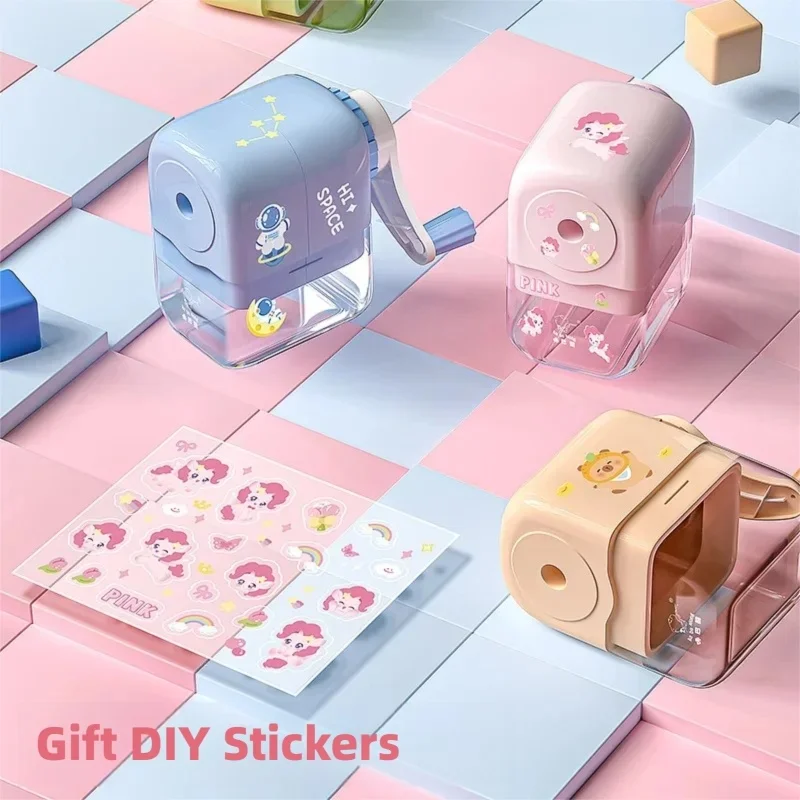 Temperino Creativo Kawaii, Cancelleria Carina per Bambini e Adulti, Forniture per Ufficio e Scuola, Accessorio Unico - immagine 5