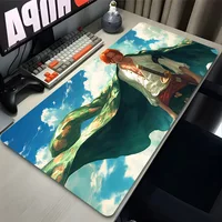 Anime Desk Mat Large Computer XXL Ones P-Pieces Mousepad Gaming Accessories Pc Cabinet Mouse Pad S-Shanks Office Keyboard Carpet 1