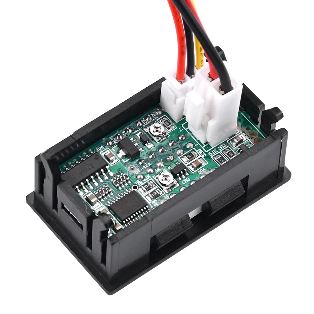 DC 0-100V 100A Tester Di Tensione E Corrente Da Pannello - Foto 10