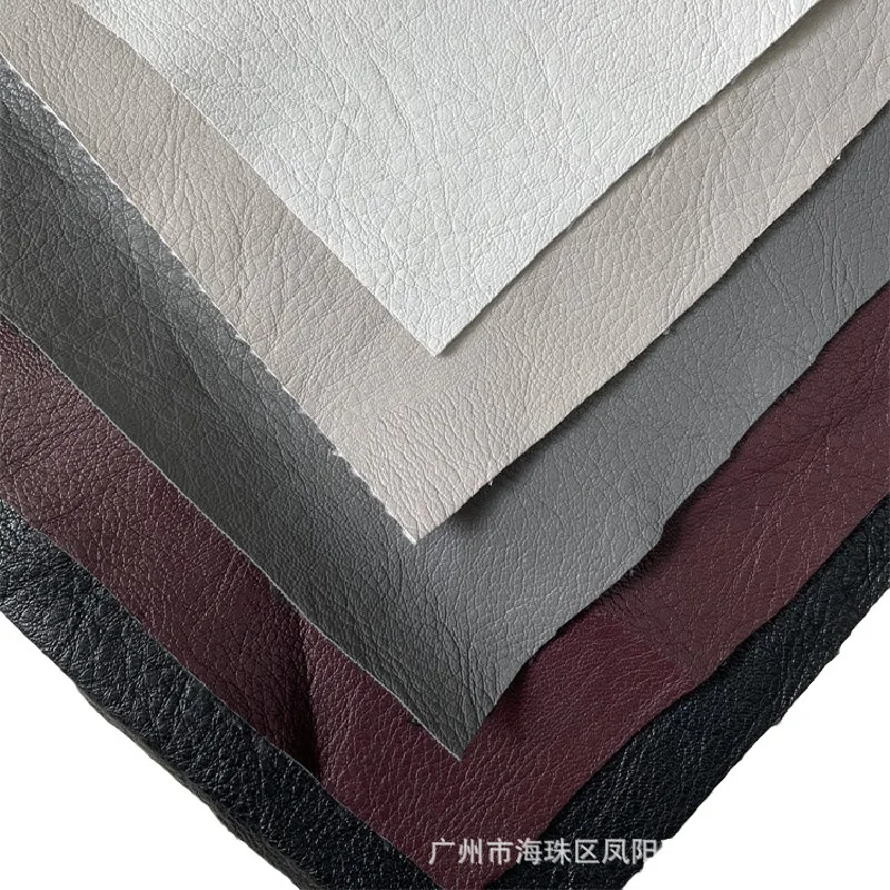 New Thickened Super Soft 0.8mm Washed PU Leather Fabric Jacket Pants Short Boots Tree Pattern Clothing for Men Women Children