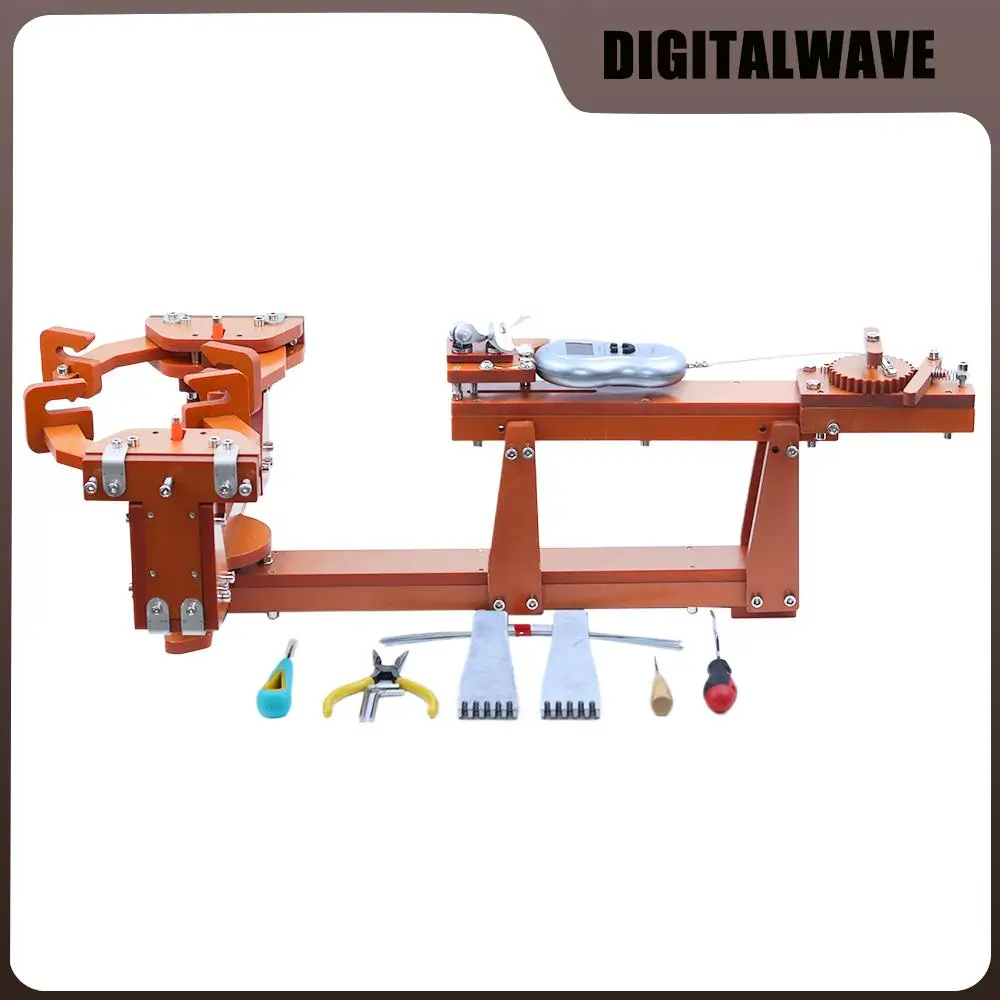 New Professional Winch Type Personal Diy Badminton Racket Threading Machine Puller Puller 60Lb or More