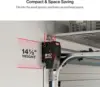 B6172H Wall Mount Smart Garage Door Opener, DC Motor Lifts up to 14ft high 850lbs, Black 5