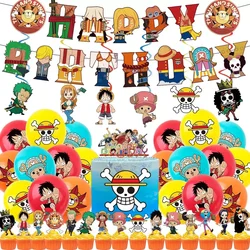 ONE PIECE Cartoon Theme Birthday Party Decor Set (ONE B)