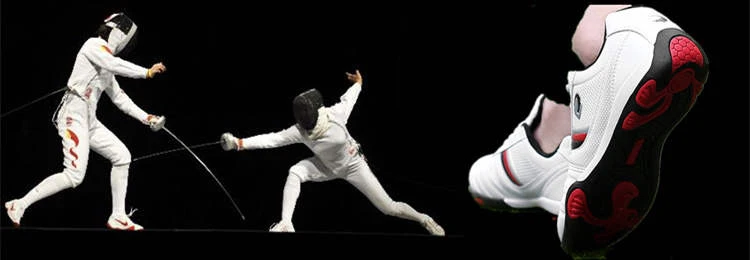 Description Picture 3 of itemMen professional fencing shoes males Fencing sneakers competition training shoes man slip-resistant lightweight sneakers