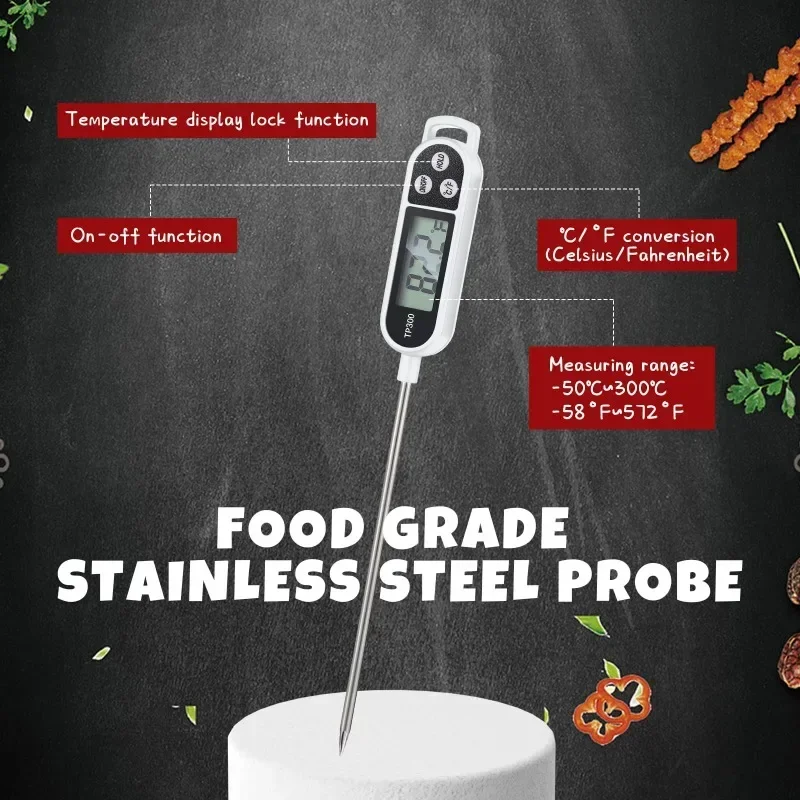 Digital Probe Kitchen Thermometer 2