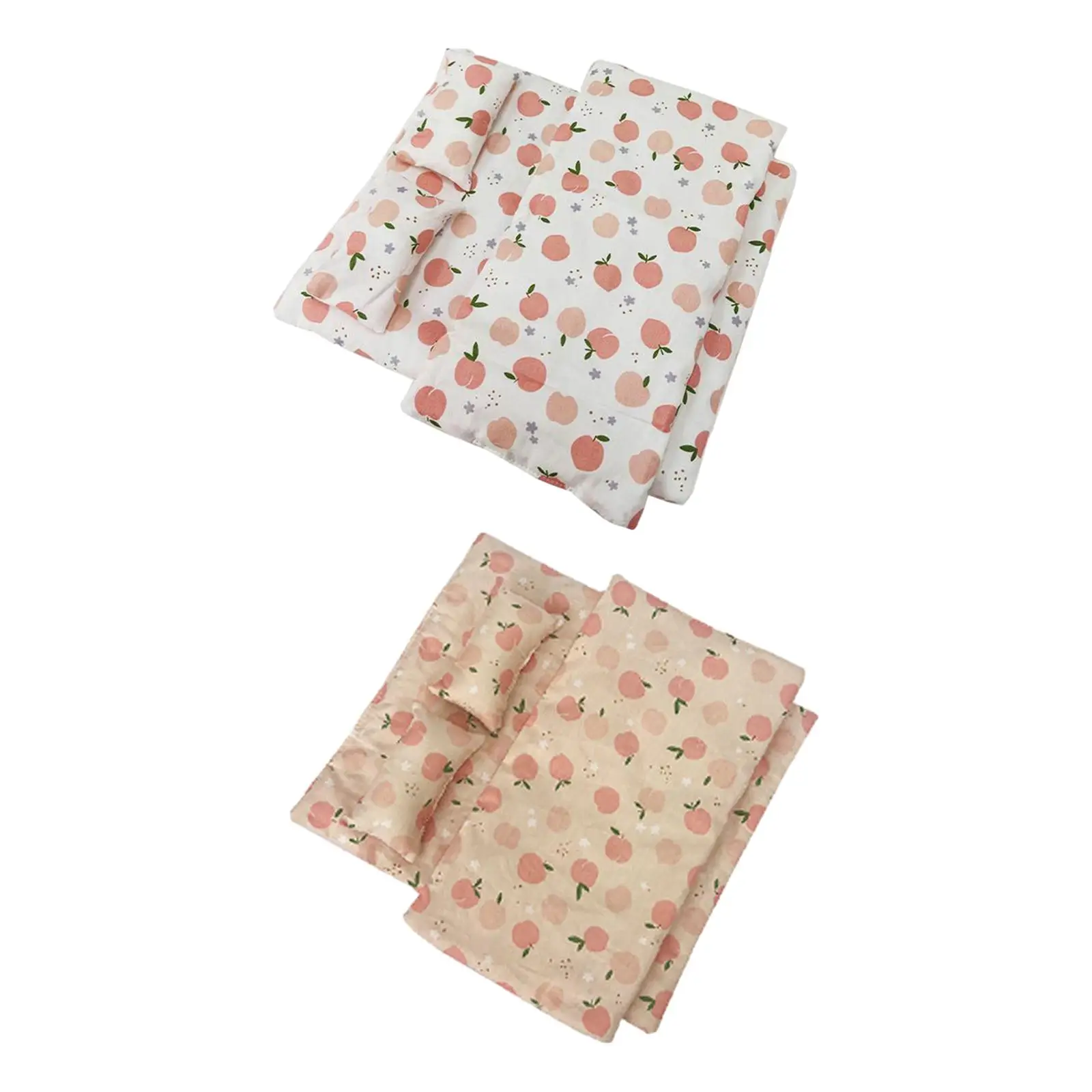 

Принадлежности для кукольных постельных принадлежностей, ролевая игра, включает 1 матрас, 1 одеяло и 2 подушки для кукольных колышков 10-25 см