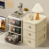 Desktop Storage Box Drawer Transparent Dressing Table Cosmetics Storage Box Plastic Multi-Layer Stationery Organizing Storage Ra 1