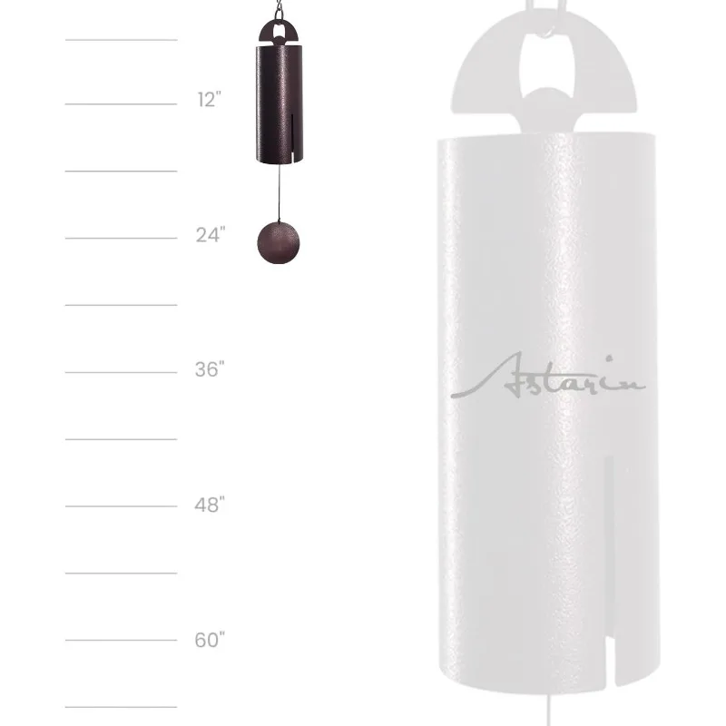 Wind Chimes for Outside Deep Tone Heroic Windbell Deep Resonance Serenity Bell Outdoor Decor for Patio,Yard,Porch
