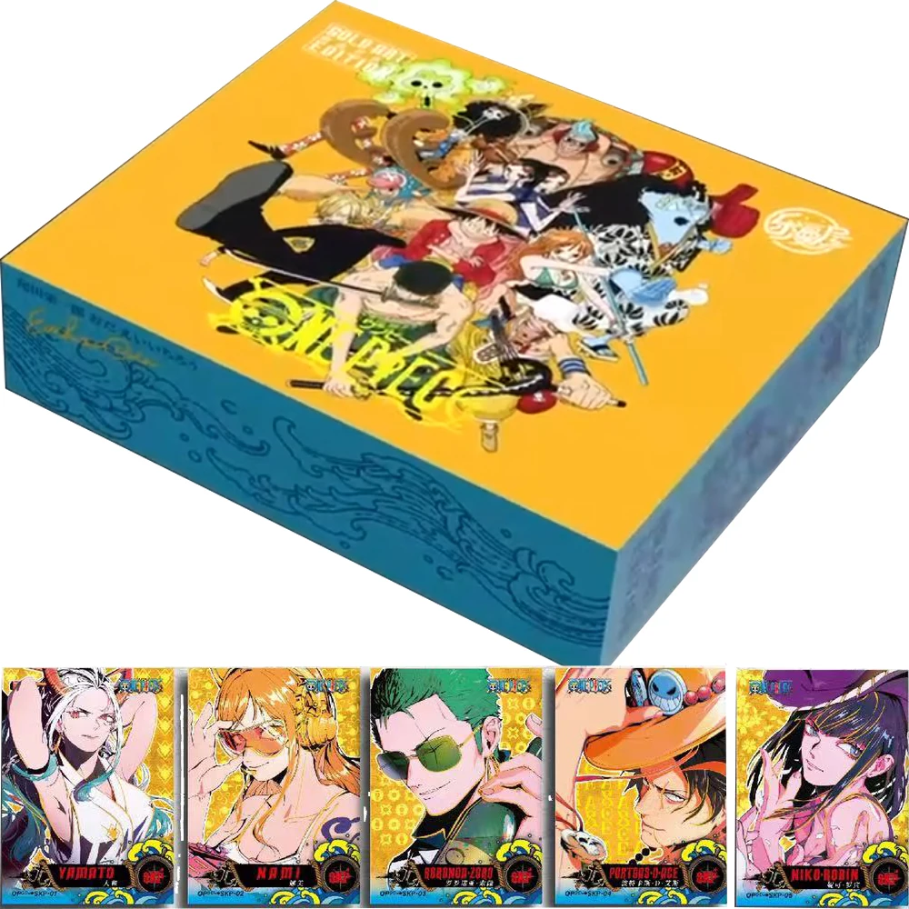 

Original ONE PIECE Card For Children Roronoa Zoro Tony Tony Chopper Shanks GD Gold Coin Limited Game Collection Card Kids Gifts