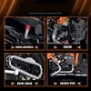 1:8 Motorbike Model Building Blocks Sets Racing Moto Bricks Toys Kids Boys Children Birthday Gifts Adult MOC Technical 579Pcs 5