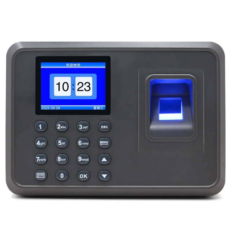 

F05 Check-in on and off Work Fingerprint Attendance Machine Employee Attendance Smart Clock-in Multi-Language