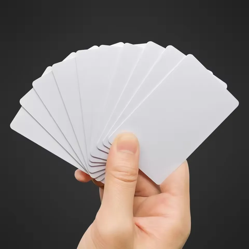 10-Pack NFC Smart Thin White Tag Cards - Fast Shipping