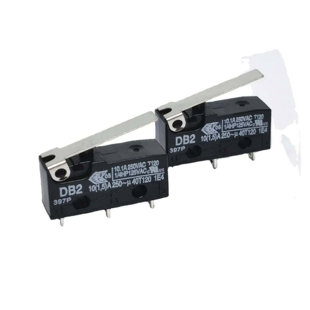 

DB2CA1LB MICRO SWITCH HINGE LEVER SPDT 10.1A 250V (1 piece)