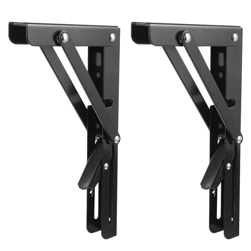 

2Pcs Folding L Shape Brackets Heavy Duty Support Brackets Practical Brackets