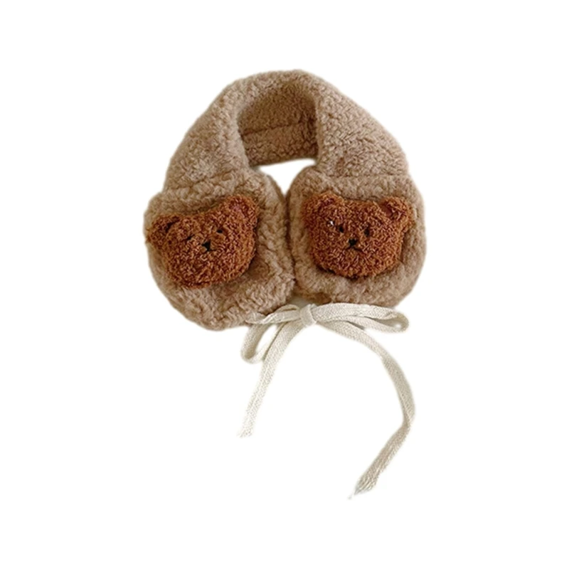 Lovely Bear Ear Cover Ear Warmers for Kids Outdoor Winter Activities