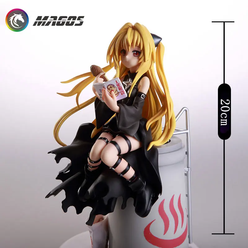Anime Cartoon Figura para Decoração Case Computador Rgb Led Base pc Decoração Modelo de Personagem - Imagem 5