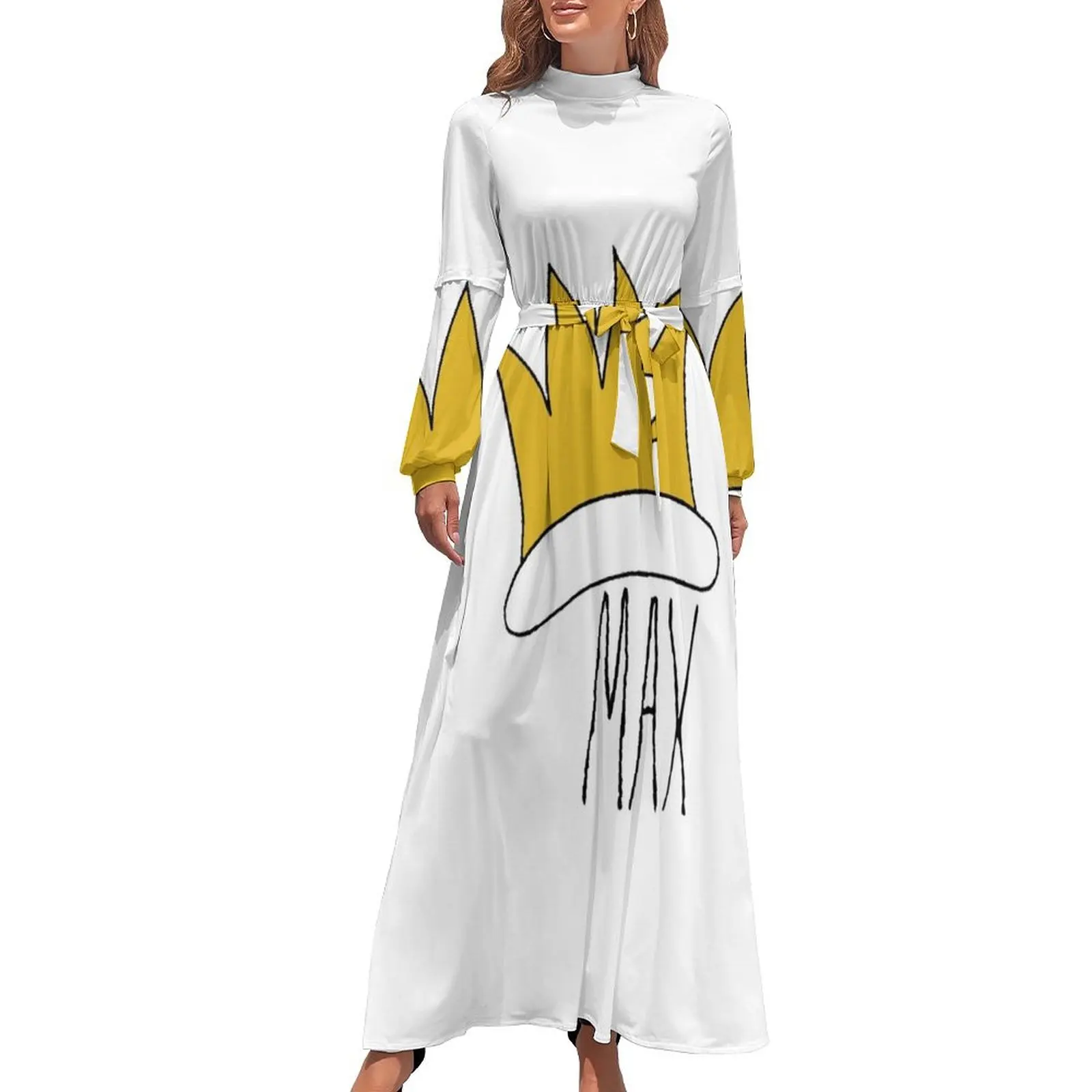 thumbnail image 1 of Max WTWTA Vestido largo vestido elegante vestido verano 2024 mujer verano para mujer 2024 vestidos para mujer 2024, 1 of 5