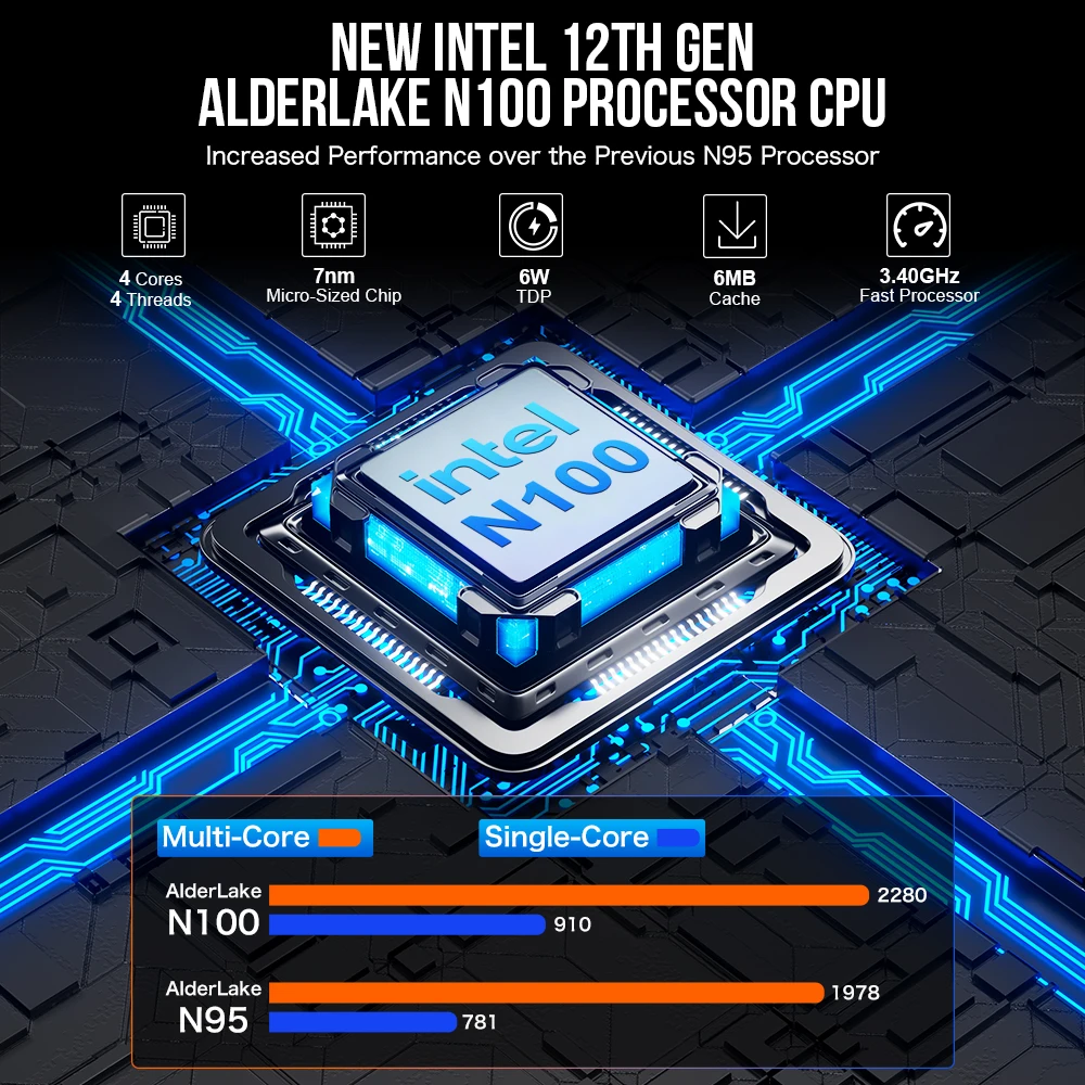 Gmktec g2 mini pc windows 11 pro intel 12th gen alder lake n100