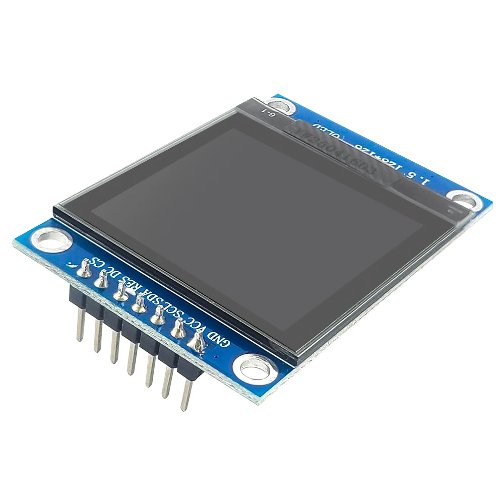 Módulo Pantalla OLED 1.5 Pulgadas - SSH1107, 128x128 Píxeles, Blanco - SPI/I2C - Para Arduino, Raspberry Pi