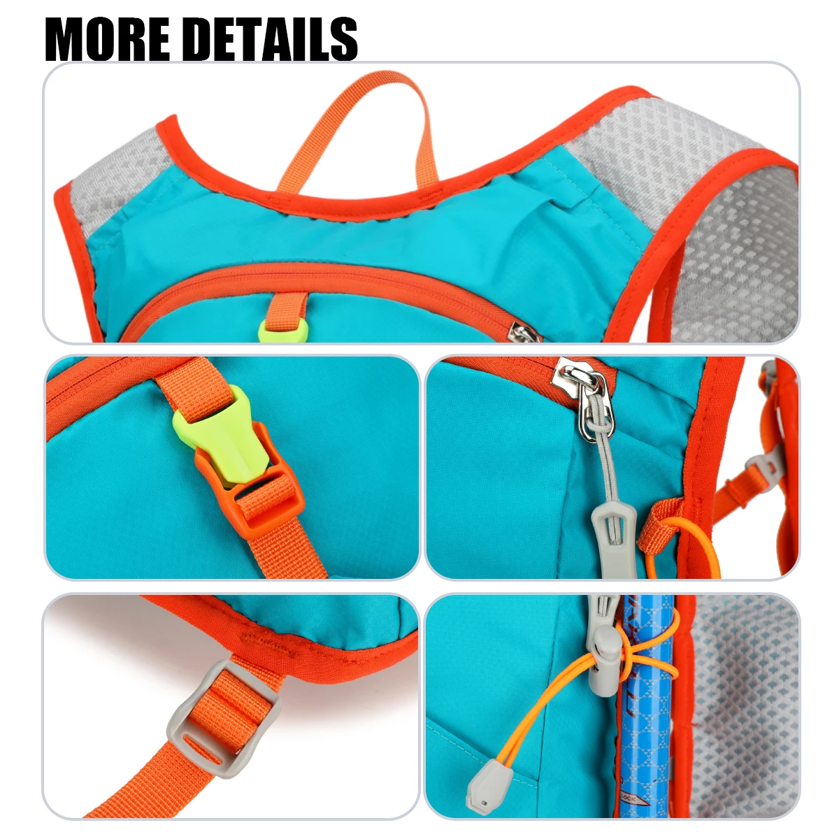 Small Backpack for Women, Lightweight and Portable, Outdoor Sports and Travel, Water-Repellent Mountaineering Bag for Men, Professional Hiking and Fishing Backpack for Couples