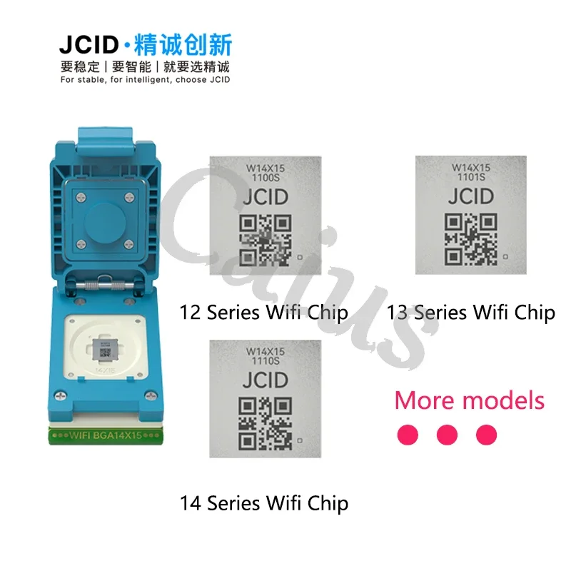 JCID JC V1S Pro P15 módulo Wi_Fi Host Chip WiFi para iPhone 12 13