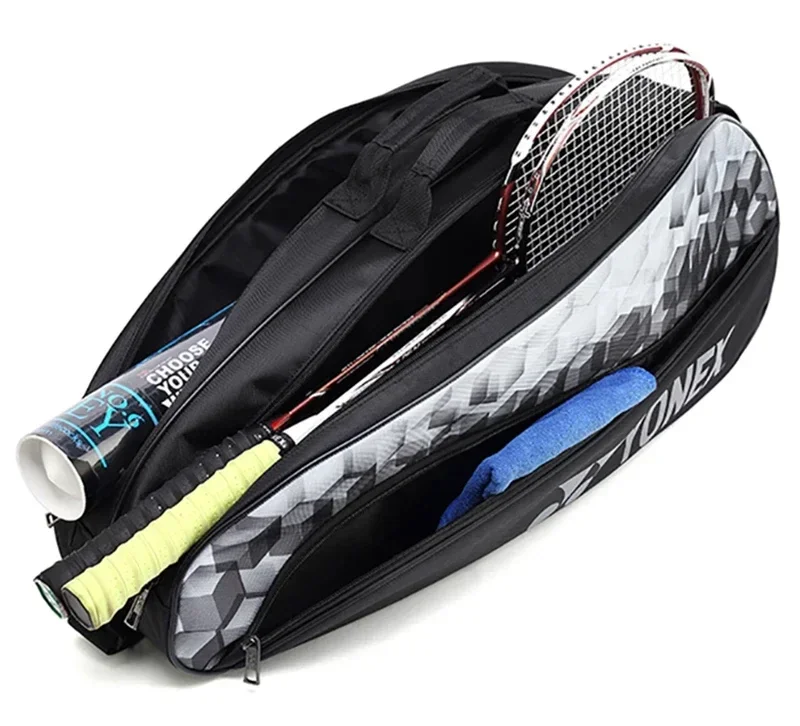 Yonex Genuine Badminton Bag For 3 Rackets Women Men Sports Handbag For Match Training 5