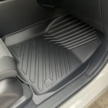 3D TPE Car Floor Mats & Trunk Backrest Pads for Honda CR-V 2023–2025 – Waterproof LHD Set