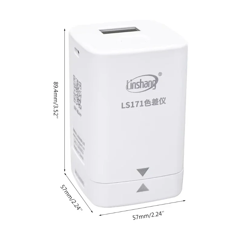 Linshang LS171 LS170 Mobile Phone APP Portable Colorimeter analyzer Screen Digital Precise LAB Meter Tester 8mm