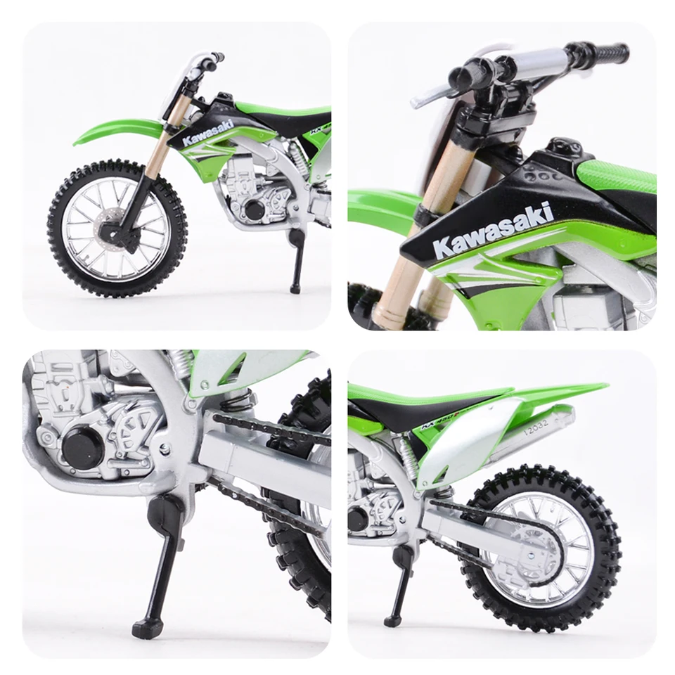 Bburago 1:18 カワサキ KX 450F ダイキャスト車グッズオートバイモデル