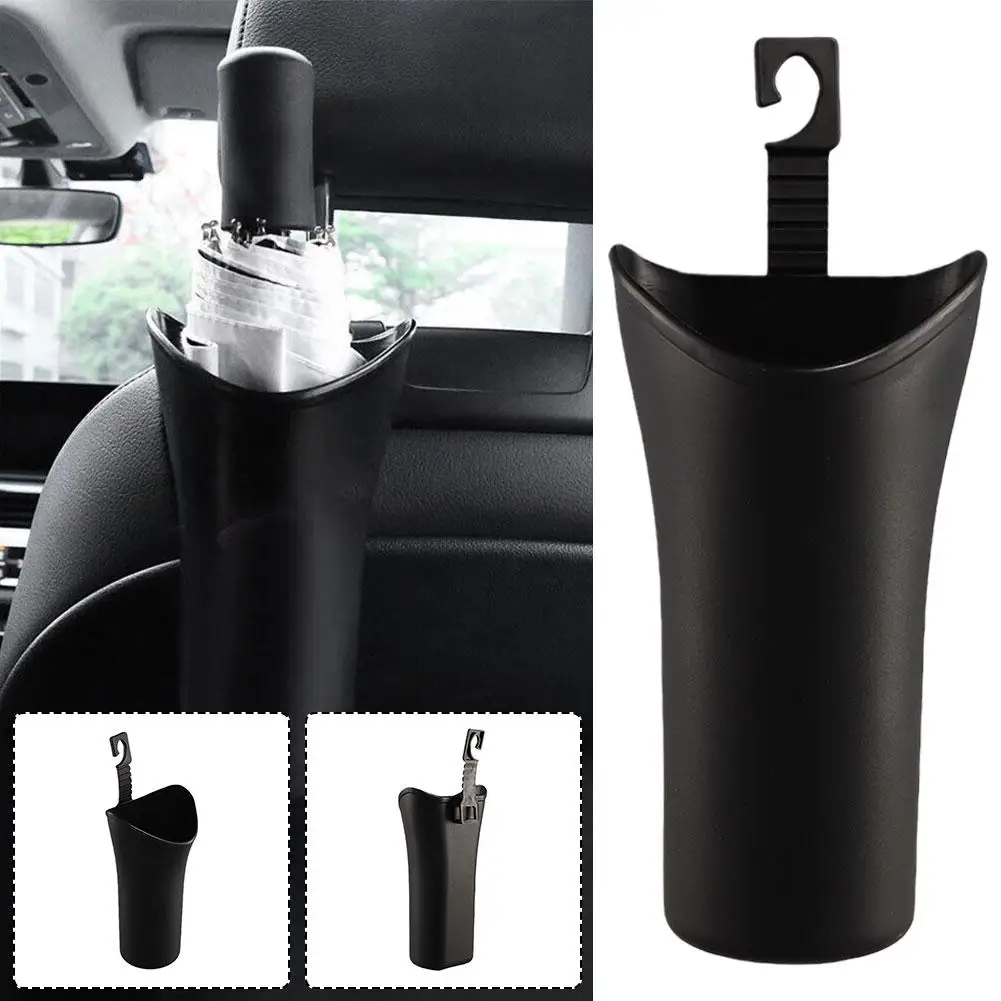 Car multifunctional storage bucket umbrella storage accessories trash multipurpose interior bucket can box waterproof J5H9