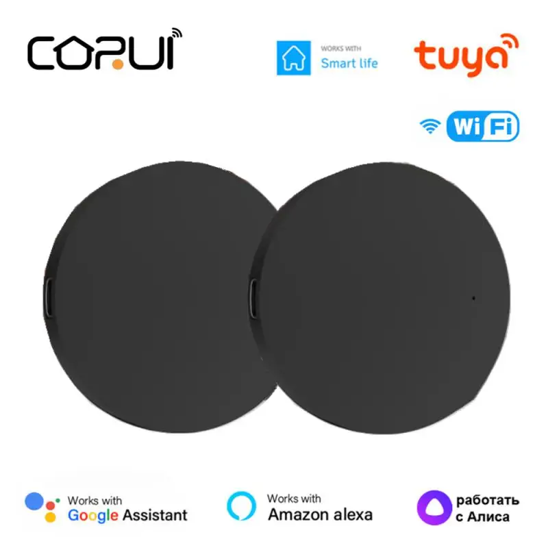 

CORUI Tuya Smart Life IR Remote Control WIFI Universal Infrared Controller For TV DVD AUD AC Work With Alexa Google Home Alice