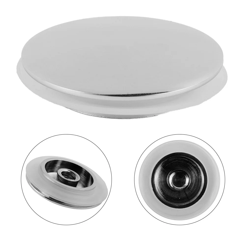 36mm Bathroom Basin Sink Up Drains Stopper Replacements Waste Plugs Cap Easy Pop-Up Click Clack Chrome Wash Basins Sink Drainer