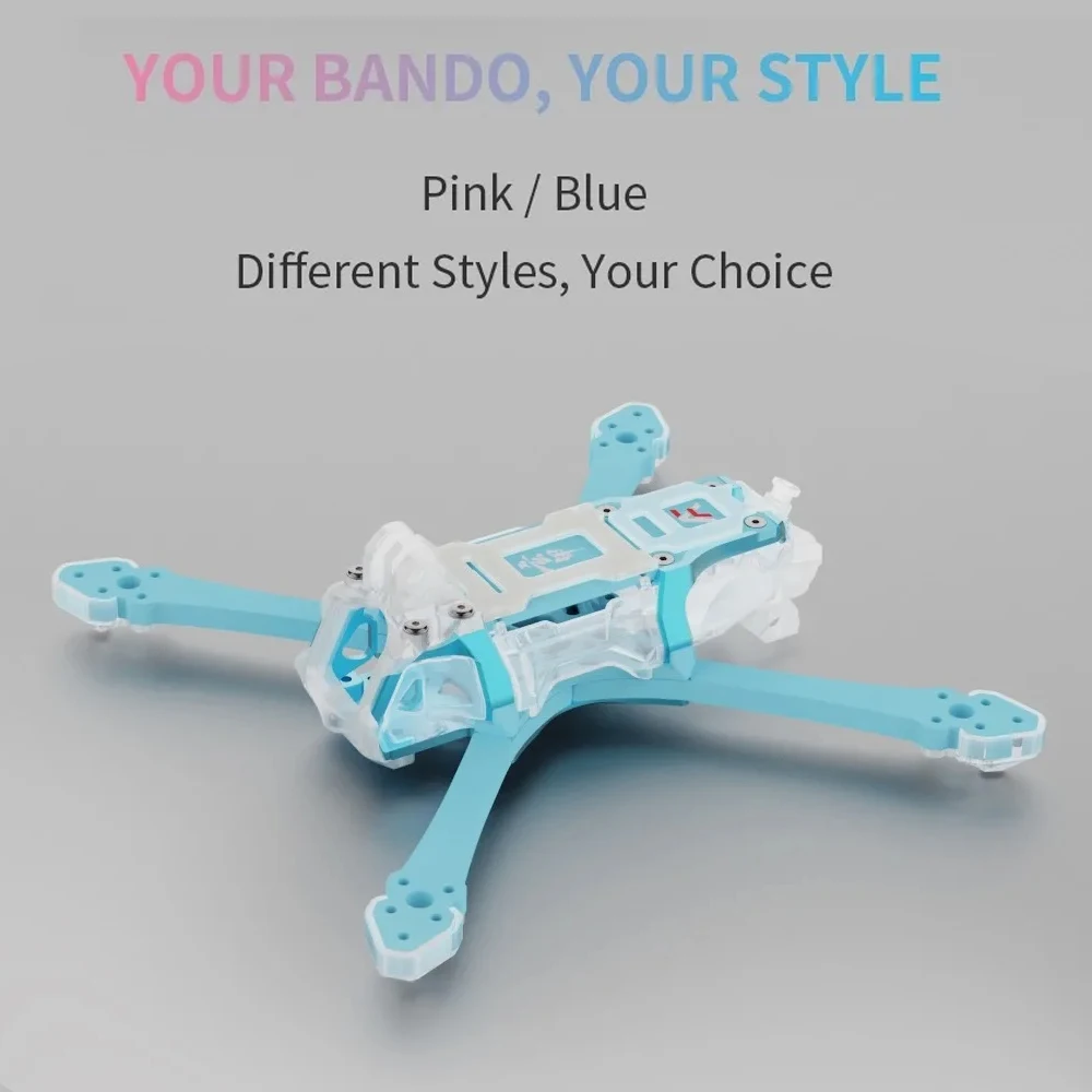 Axisflying BANDO 5 FPV Frame True X Freestyle 230mm Wheelbase 7mm Thick Arms Durable Lightweight Racing Drone Frame Parts thumbnail 4