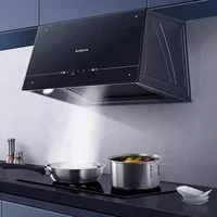 220V Kitchen Hood Kitchen Exhaust Hood 710MM Top Suction Small Size Range Extractor Exhaust Cooker Range Hood 2