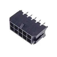 3.0mm Wafer Micro-Fit 3.0 Connector PCB Male Header Straight 2 4 6 8 10 12 14 16 18 20 22 24 Pin Board Solder 43045 5