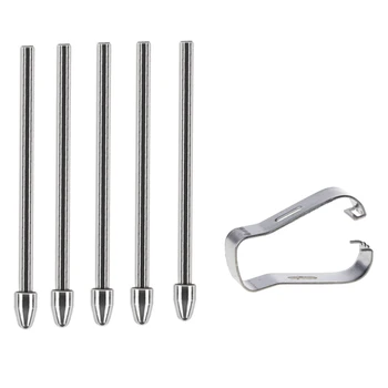 삼성 갤럭시 S24 울트라 S23 울트라 노트 10 노트 20 탭 S9 탭 S8 탭 S7 S7FE 탭 S6 탭 S6 라이트용 티타늄 합금 펜촉, 1 세트