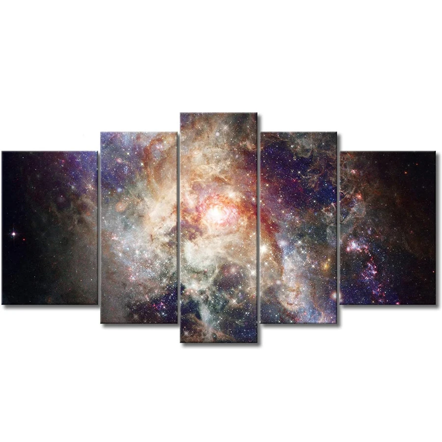 

Космические Звездные поля и туманности, Алмазная мозаика, 5 шт., абстрактная картина из страз, вышивка крестиком, алмазная вышивка, домашний декор
