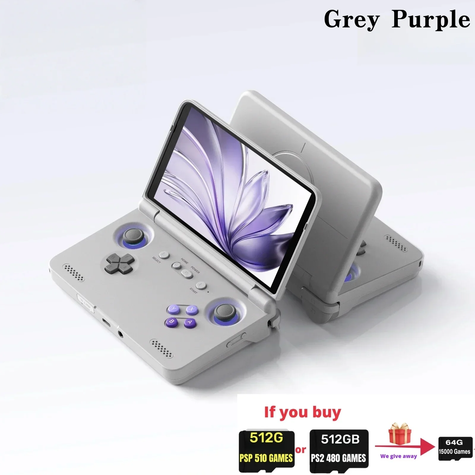 Retroid Pocket Flip 2 Handheld Console SD865 5.5”1080p Oled Wifi6