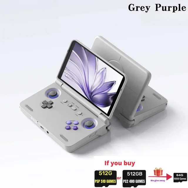 Retroid Pocket Flip 2 Handheld Console SD865 5.5”1080p Oled Wifi6