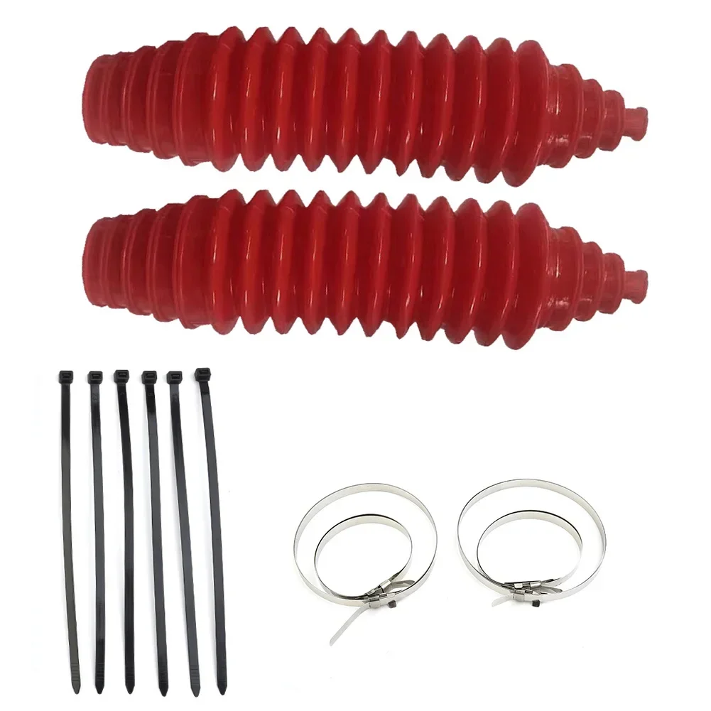 Steering rack repair kit steering rack boot Universal Silicone Steering Boot Kit Easy Installation Premium Material Protect Your Rack and Pinion System