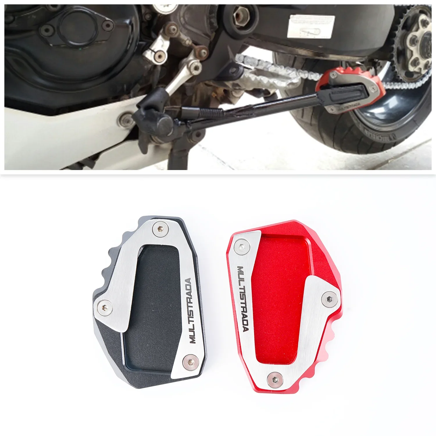 Extension de béquille latérale pour Ducati MULTISTRADA 1200 1200S 1200