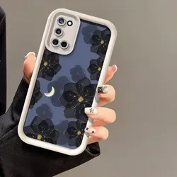 Cover per telefono in silicone antiurto con stampa floreale affascinante