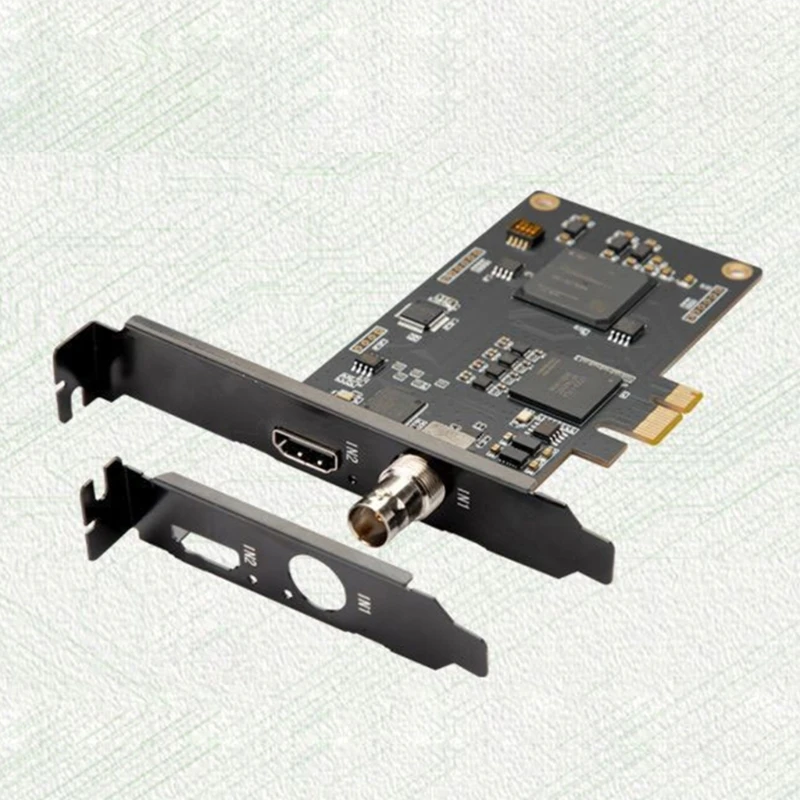 HDTV to PCIE Converters Adapter HDTV Adapter Support 1080P PCIE Video Card Converters for Recording Streaming